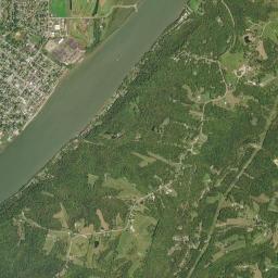 Rising Sun High Resolution Satellite Map