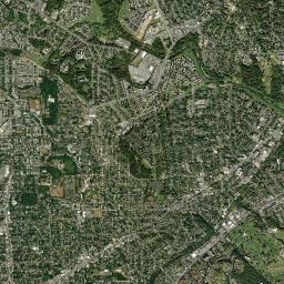 Mount Rainier High Resolution Satellite Map