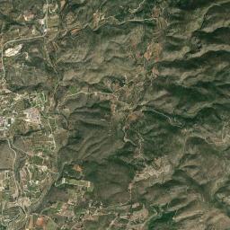 Llutxent High Resolution Satellite Map