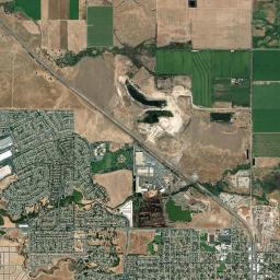 Lincoln High Resolution Satellite Map