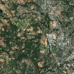 Auburn High Resolution Satellite Map