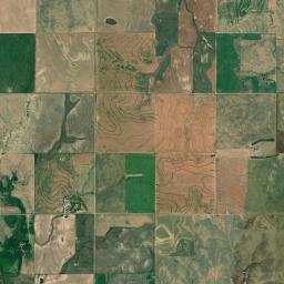 Trego County High Resolution Satellite Map