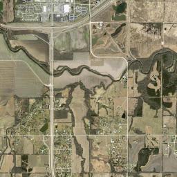 Lawrence, KS locator map