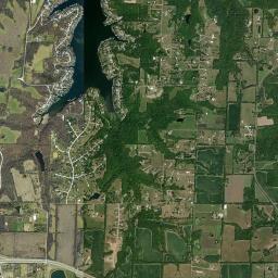 Lake Lotawana High Resolution Satellite Map