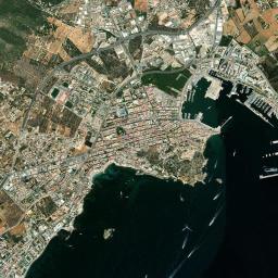 Ibiza High Resolution Satellite Map