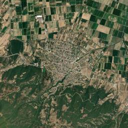 Spercheiáda High Resolution Satellite Map