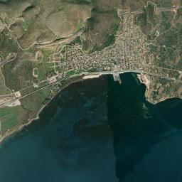 Stylída High Resolution Satellite Map