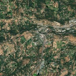 Newcastle High Resolution Satellite Map