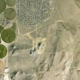 Gardnerville Ranchos High Resolution Satellite Map