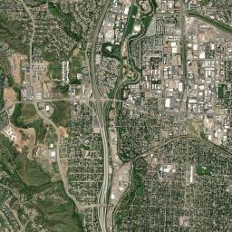 4013 Darby Cir E Colorado Springs CO Satellite Map