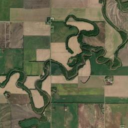 8005 E Mariposa Rd New Cambria KS Satellite Map