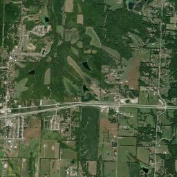 Lone Jack High Resolution Satellite Map