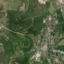 Georgetown High Resolution Satellite Map