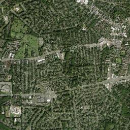 West Falls Church High Resolution Satellite Map