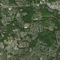 Walker Mill High Resolution Satellite Map