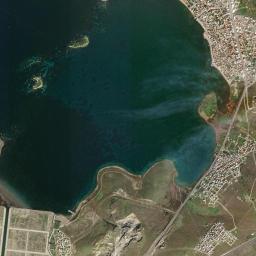 Yenişakran High Resolution Satellite Map