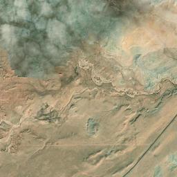 Aerial view of San Rafael Swell Celestite