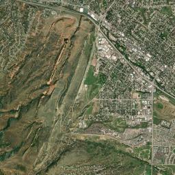 402 24th St Colorado Springs Colorado Satellite Map