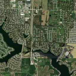 Lake Winnebago High Resolution Satellite Map