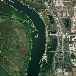 Hartford High Resolution Satellite Map