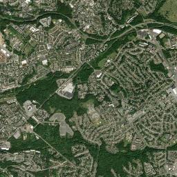 Hillcrest Heights High Resolution Satellite Map