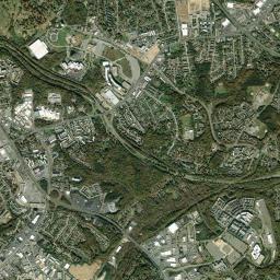 Silver Hill High Resolution Satellite Map