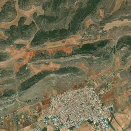 Moral de Calatrava High Resolution Satellite Map