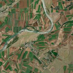 Merkez High Resolution Satellite Map