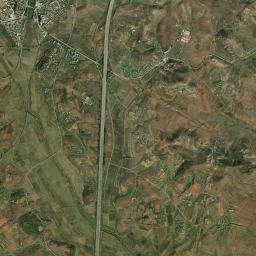 Yonggang-ŭp High Resolution Satellite Map