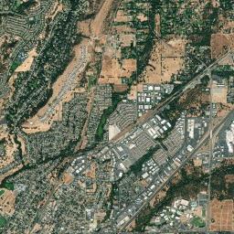 Rocklin High Resolution Satellite Map