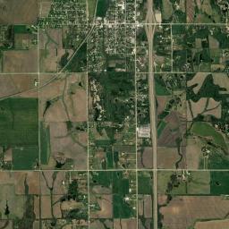 Carbondale High Resolution Satellite Map
