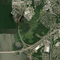 Forest Heights High Resolution Satellite Map