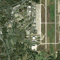 Andrews AFB High Resolution Satellite Map