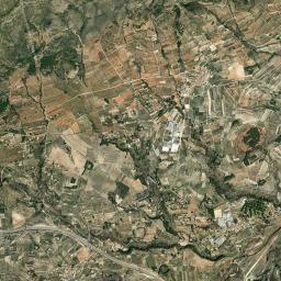 Alcocer de Planes High Resolution Satellite Map