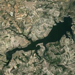 Beniarrés High Resolution Satellite Map