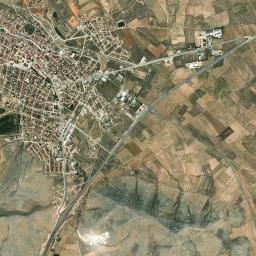 Yunak High Resolution Satellite Map