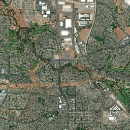 Roseville, CA locator map