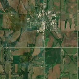 Overbrook High Resolution Satellite Map