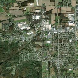 North Madison High Resolution Satellite Map