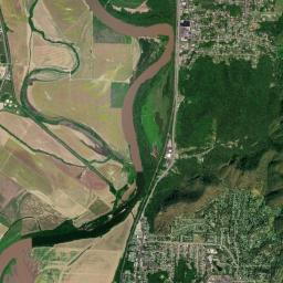 Rosemount High Resolution Satellite Map