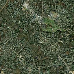 West Springfield High Resolution Satellite Map