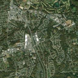 Clinton High Resolution Satellite Map