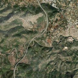 Gata de Gorgos High Resolution Satellite Map