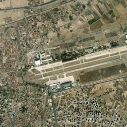 map kayseri erkilet airport map n all com