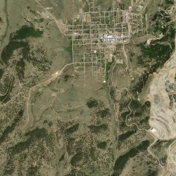 Cripple Creek High Resolution Satellite Map