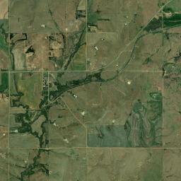 Aerial view of Mushroom Rocks