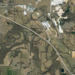 Aerial view of Sedalia