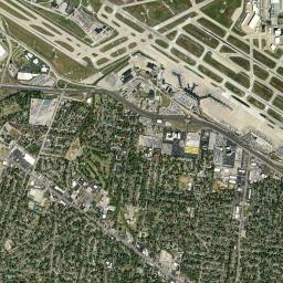 St. Louis International Airport 23 Main Terminal Saint Louis  Satellite Map