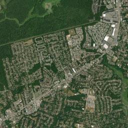 Hybla Valley High Resolution Satellite Map
