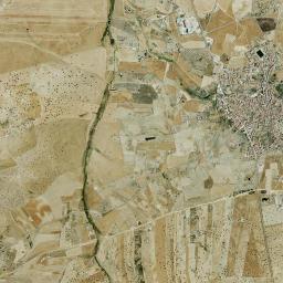 Quintana de la Serena High Resolution Satellite Map